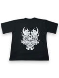Camiseta negra kumara oversize