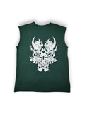 Chaleco verde kumara oversize