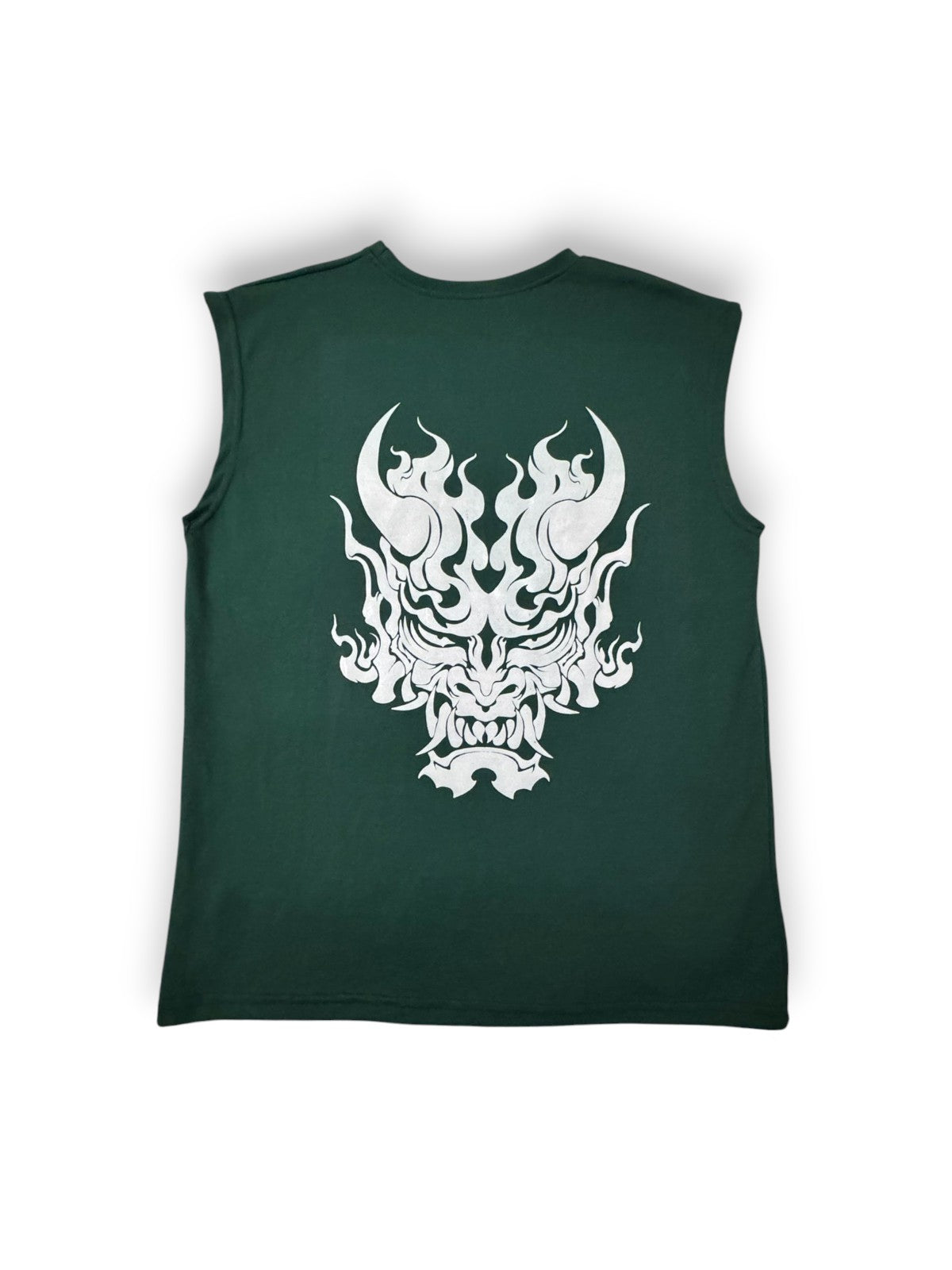 Chaleco verde kumara oversize
